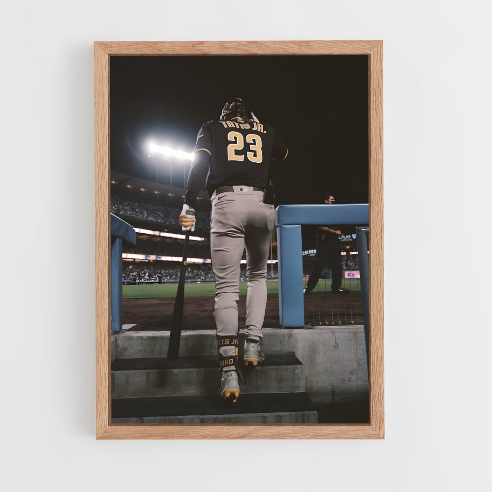 Poster Le Grand Frappeur – affiche Baseball (vue 4)